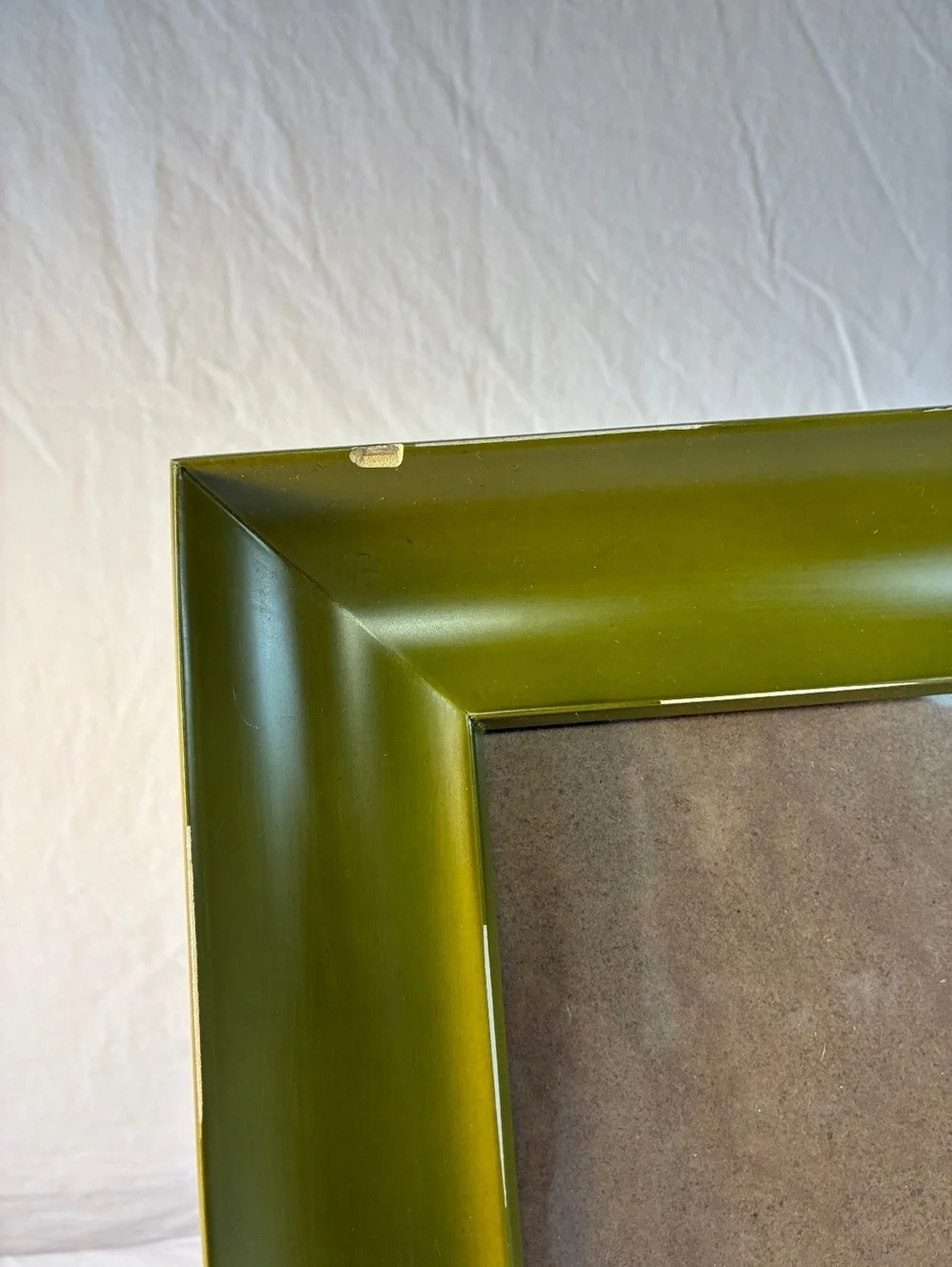 Vintage Olive Green Wood Picture Frame with Stand, 8x10